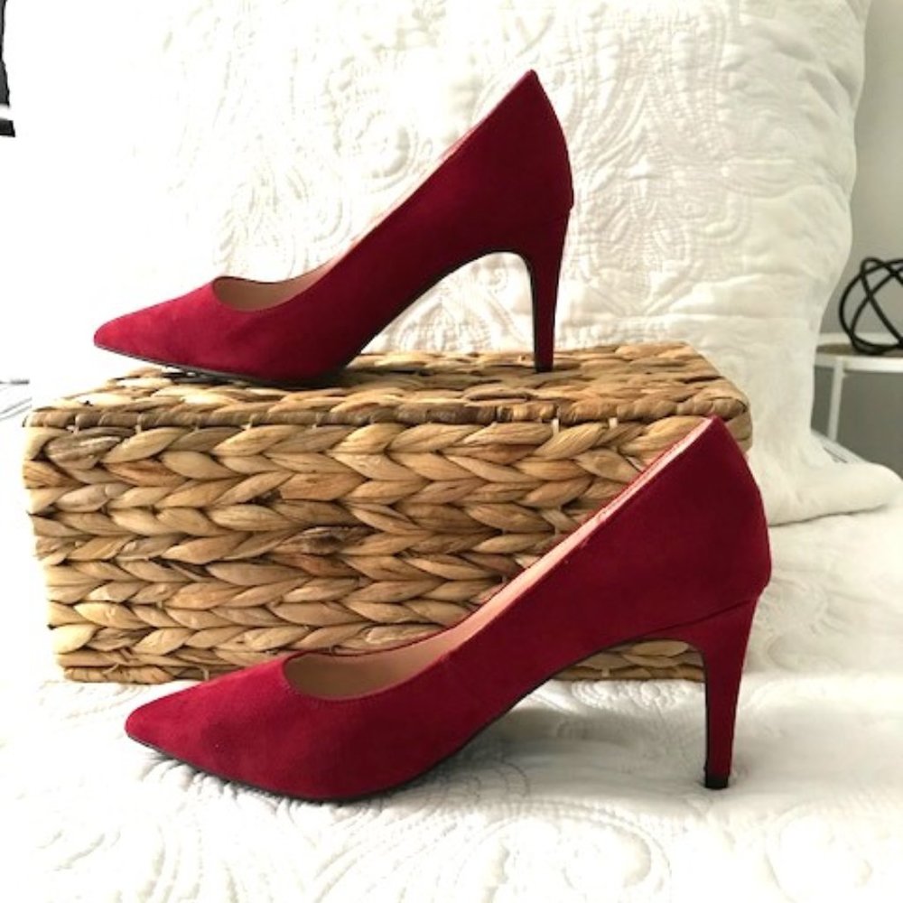 Zara Trafaluc Suede Heels